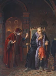 Tsar Ivan IV (1530-84) the Terrible and his Wet Nurse, 1886